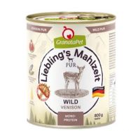 GranataPet Lieblings Mahlzeit Wild PUR - 800g