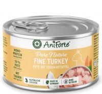 AniForte® Pute mit Süßkartoffel Fine Turkey Menü - 200g