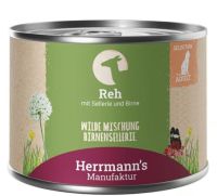 Herrmanns Katze Reh Menü - 12x 200g