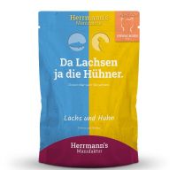 Herrmanns Katze Lachs & Huhn Menü - 100g